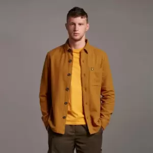 Image of Brushed Overshirt - Cider Brown - S