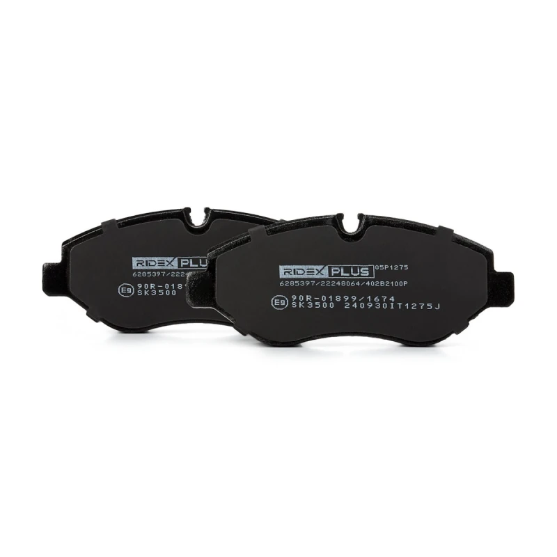 Image of RIDEX PLUS Brake pad set RIDEX PLUS 402B2100P