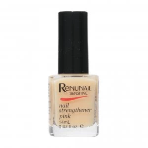 image of Dr Lewinns ReNuNail Strengthener Pink Sensitive 14ml