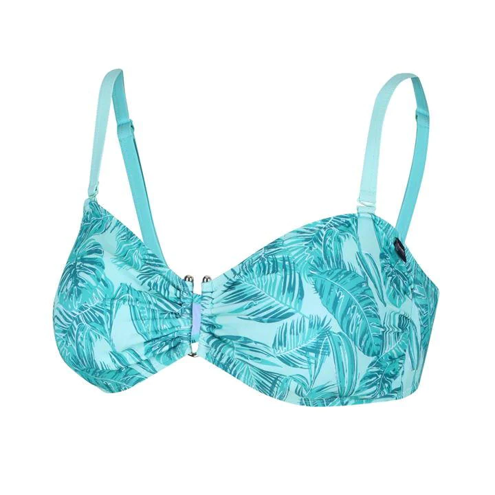 Image of Regatta Green 'Aceana II' Adjustable Strap Bikini Top - 10