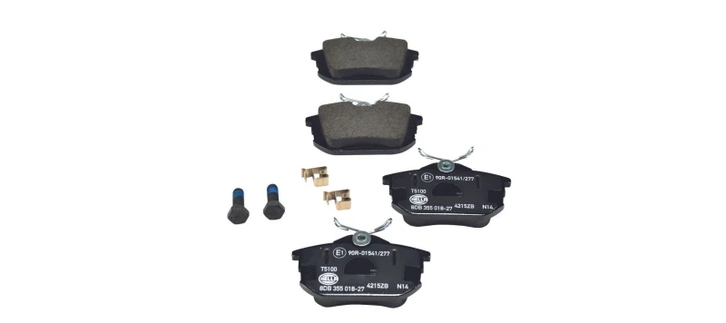Image of HELLA Brake pad set HELLA 8DB 355 018-271