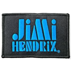 image of Jimi Hendrix - Stencil Logo Standard Patch