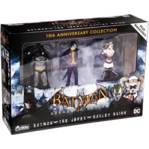 image of Eaglemoss Batman Arkham Asylum Figurine Box Set