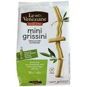 Image of Le Veneziane Grissini with Olive Oil 250g