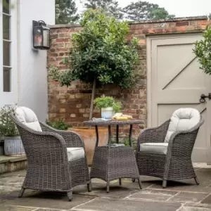 Image of Gallery Outdoor Mileva 2 Seater Bistro Set Natural