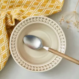 Image of Portmeirion Set of 4 Botanic Garden Harmony Cereal Bowls Stone (Natural)