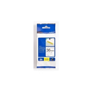 Image of Brother TZE-S261 P-touch Black on White Strong Adhesive Laminated Tape 36mm x 8m