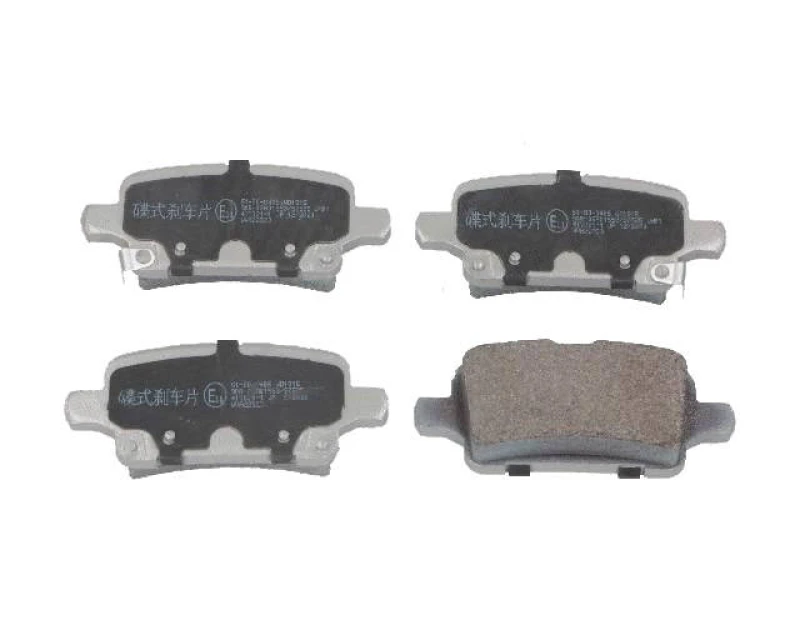 Image of ASHIKA 51-00-0406 Brake pad set Rear Axle Brake Pad Set,disc brake (402)