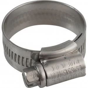 image of Jubilee Stainless Steel Hose Clip 22mm - 30mm Pack of 1