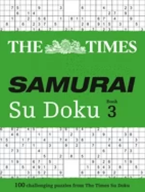Image of times samurai su doku 3 100 challenging puzzles from the times
