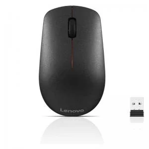 image of Lenovo Ambidextrous RF Wireless Optical 1200 DPI Mouse Black