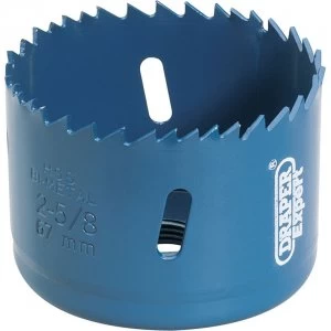 image of Draper Expert HSS Bi Metal Hole Saw 67mm