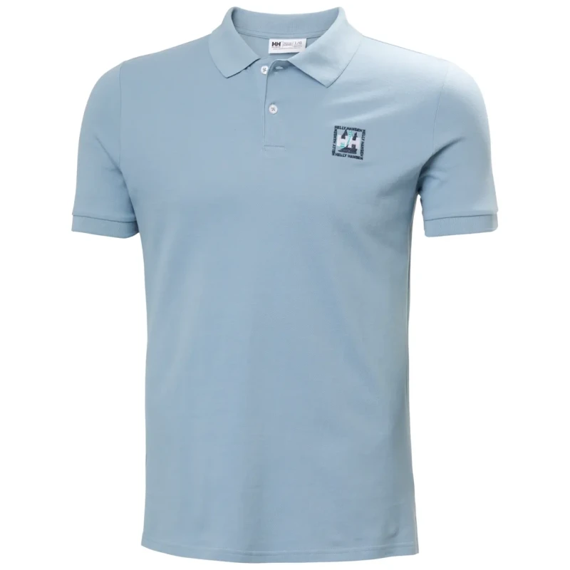 Image of Helly Hansen Polo Helly Hansen Messina Graphic Fitted Bleu Male 2XL