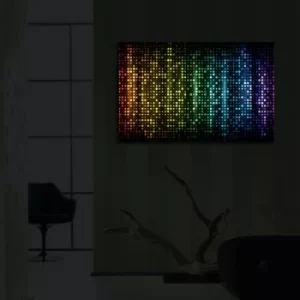 Image of 4570?ACT-37 Multicolor Decorative LED Lighted Canvas Painting