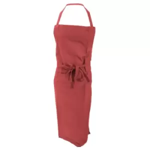 Image of Jassz Bistro Bib Apron / Hospitality & Catering (One Size) (Red)