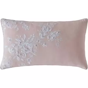 Image of Cath Kidston Vintage Bunch Pink Polyester Filled Cushion 30cm x 50cm