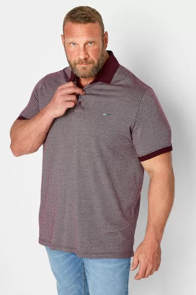 Image of Geometric Polo Shirt