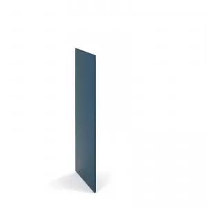 image of Flux single side finishing panel for 1300mm high locker - sea blue