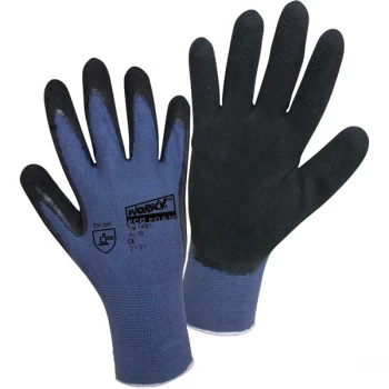 Image of Worky 14901 ECO LATEX FOAM Fine Knitted Glove - Size 9