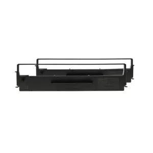 Image of Epson SIDM Black Ribbon Cartridge for LX-350/300+/300+II, Dualpack