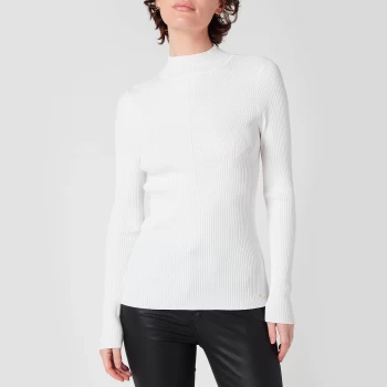 image of Ted Baker Womens Taralyn High Neck Sweater - White - UK 12