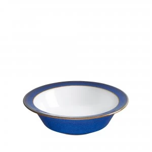 image of Denby Imperial Blue Small Rimmed Bowl