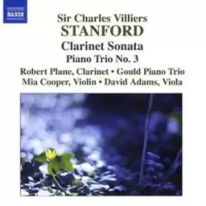 image of Clarinet Sonata Piano Trio No 3 Plane Gould Piano Trio by Charles Villiers Stanford CD Album