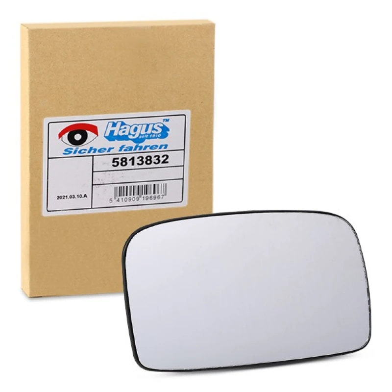 Image of VAN WEZEL Wing mirror glass VAN WEZEL 5813832