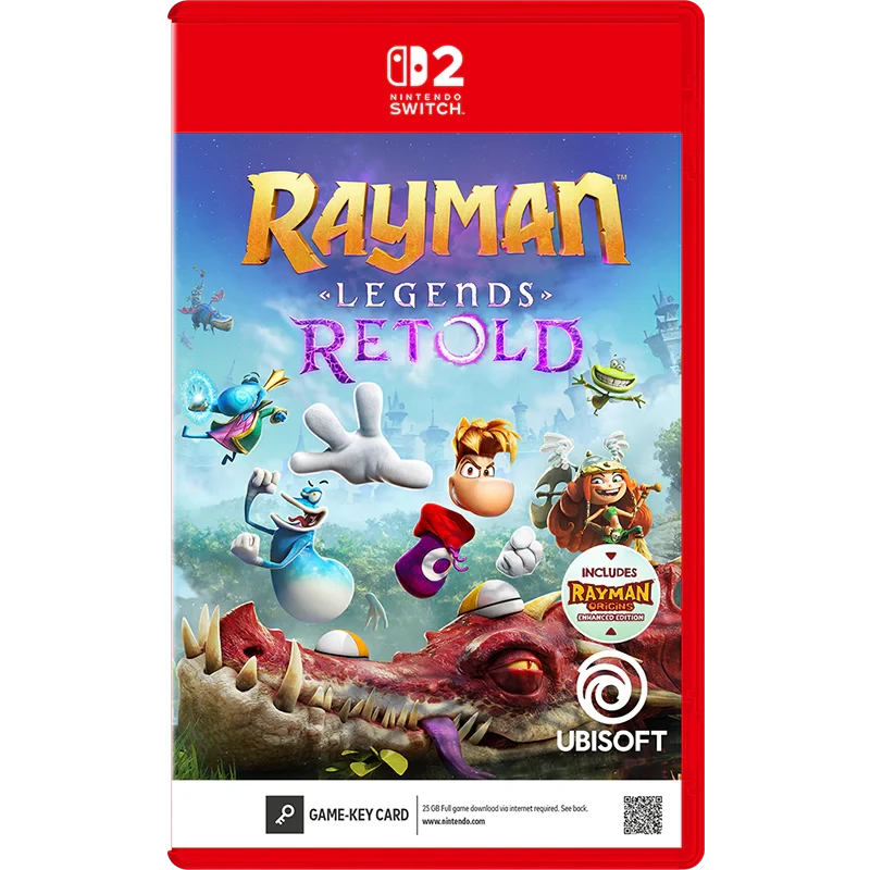 Image of Rayman Legends Retold Nintendo Switch 2 Game