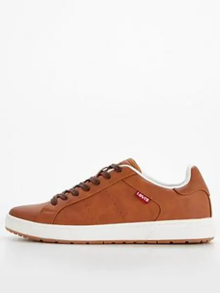 image of Levis Medium Brown Piper Sneaker