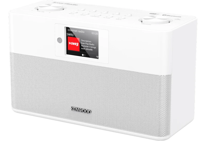 Image of Kenwood CR-ST100S DAB Smart Bluetooth Radio - Black 019048230812