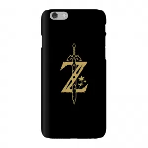 image of Nintendo The Legend Of Zelda Master Sword Phone Case - iPhone 6 - Snap Case - Gloss