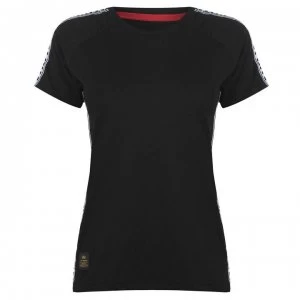 image of Alpha Industries Tape T Shirt - Black