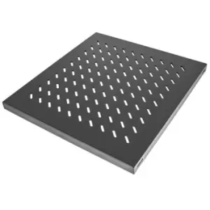 Image of Intellinet 19" Fixed Shelf 1U 525mm Depth Max 50kg Black