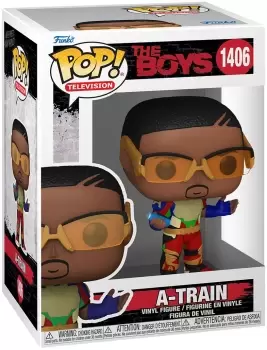 image of The Boys A-Train vinyl figurine no. 1406 Funko Pop! multicolour