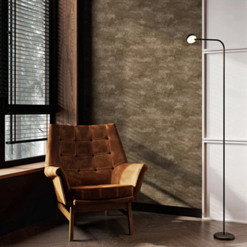 Image of Boutique Boutique Urban Plaster Cream Textured Plain Wallpaper in Bronze Size: 10000mm_x_520mm Bronze 10000mm_x_520mm Unisex 5011583666823