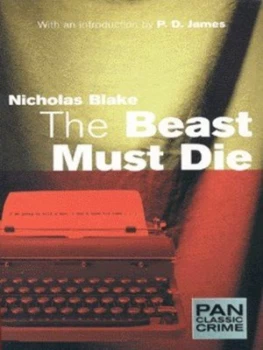 Image of The Beast Must Die by Nicholas Blake Book