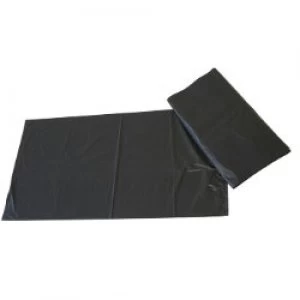 Image of Paclan Refuse Sacks 75 L Black 838 x 737mm 200 Pieces