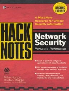 Image of Network Security Portable Reference by Michael Horton Paperback