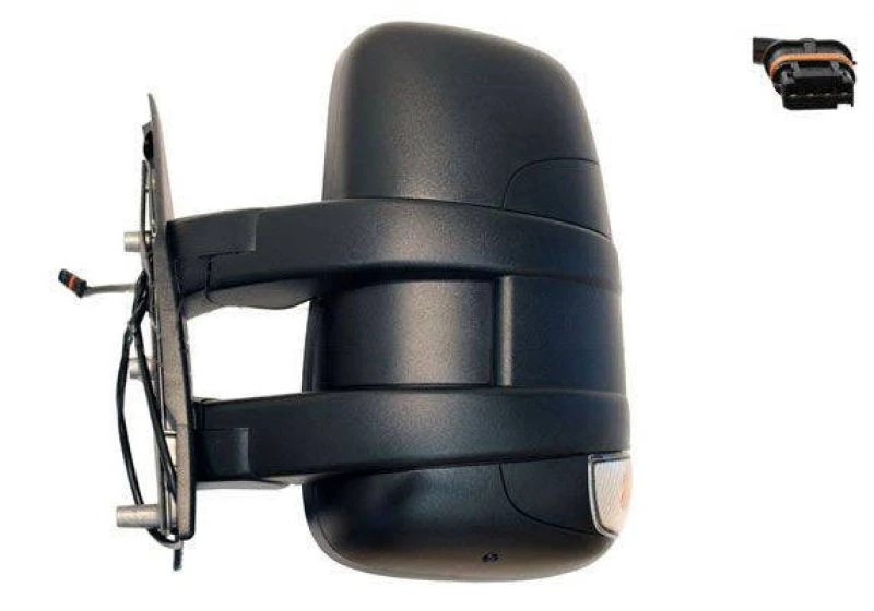 Image of ALKAR 9201249 Wing mirror Left, Manual, Short mirror arm Outside Mirror (50)