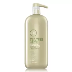 image of Paul Mitchell Tea Tree Hemp Restoring Shampoo and Body Wash 1000ml