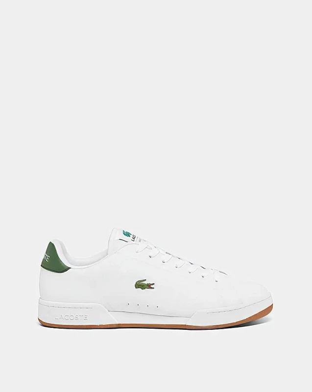 Image of Lacoste Lacoste Carnaby Cup Trainers White/Green - Lacoste - Size: 7 White/Green Male 7 LA24101