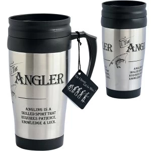 Image of Ultimate Gift for Man Travel Mug Angler