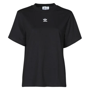 Image of Adidas Originals Trefoil Essentials T-Shirt - Black