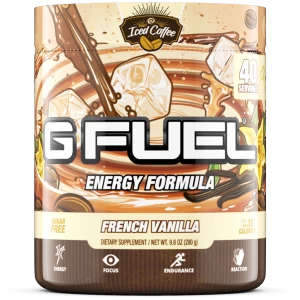 image of G Fuel French Vanilla Tub (40 Servings) Elite Energy and Endurance Formula