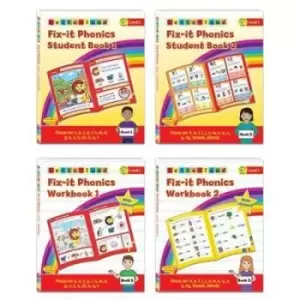 Image of Fix-it Phonics - Level 1 - Student Pack (2nd Edition) by Lisa Holt