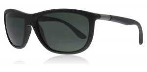 Ray-Ban RB8351 Sunglasses Matte Black / Grey 622071 60mm