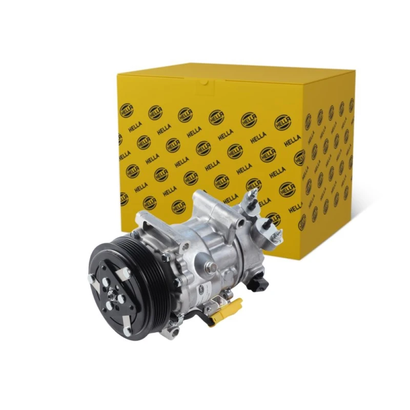 Image of HELLA Air conditioning compressor HELLA 8FK 366 200-391