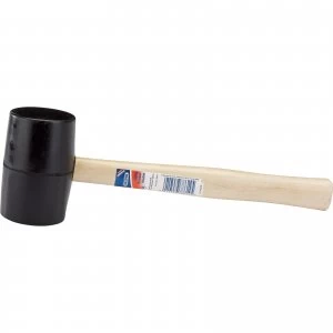 image of Draper Black Rubber Mallet 620g