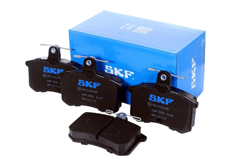 Image of SKF VKBP 90725 Brake pad set not prepared for wear warning indicator Brake Pad Set,disc brake (402)